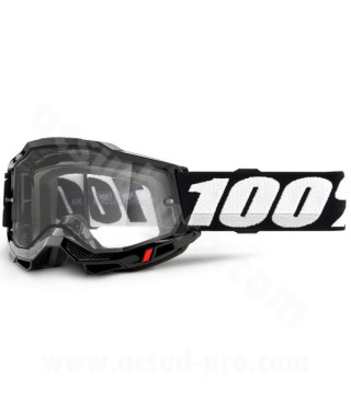 MASQUE/LUNETTES CROSS 100%  ACCURI 2 BLACK CLEAR LENS