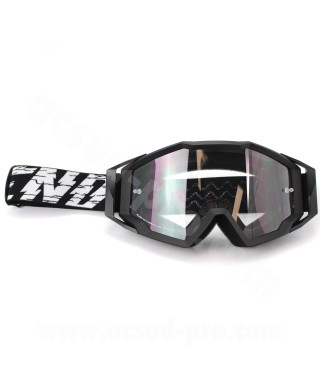 MASQUE/LUNETTES CROSS MOTO NOEND 7.2 CRACKED SERIES NOIR