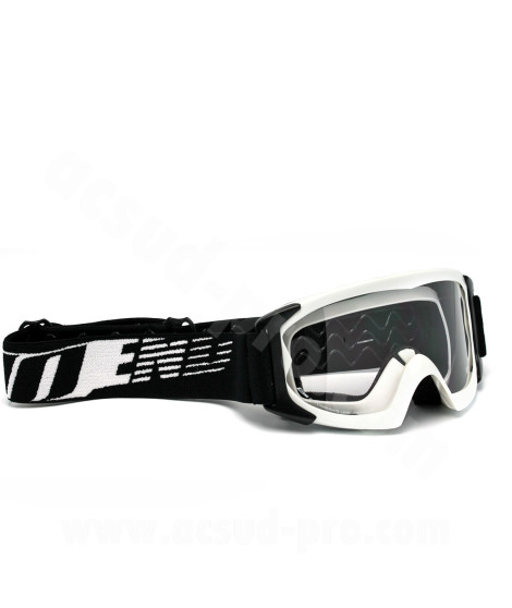 MASQUE/LUNETTES CROSS MOTO NOEND ENFANT 3.6 KID SERIES BLANC (OFF ROAD)