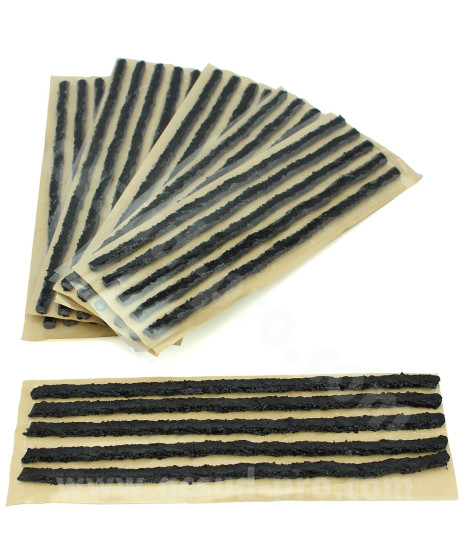 MECHE POUR REPARATION PNEUMATIQUE MOTO / SCOOTER / AUTO / QUAD / POIDS LOURDS (30 MECHES)