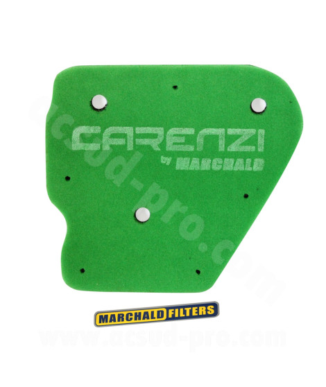 MOUSSE DE FILTRE A AIR DOUBLE DENSITE CARENZI ADAPT. YAMAHA NITRO / OVETTO (OEM : 3WG-E4451-00-00)