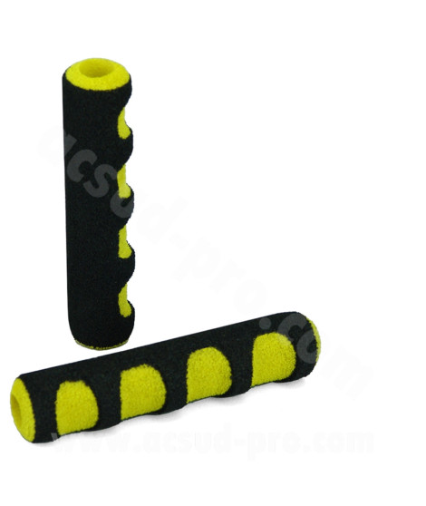 MOUSSE DE LEVIER NOIR / JAUNE (LA PAIRE)