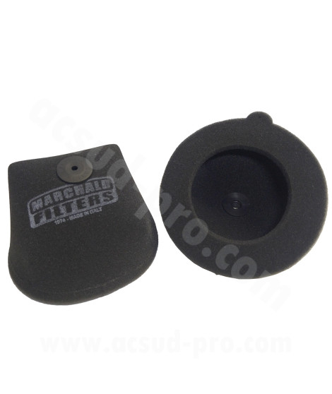 MOUSSE FILTRE A AIR MARCHALD MOTO ADAPT. BETA RR 50- 125cc  1997-2020 / CPI 50CC (OEM : 032.38.026.82.00)