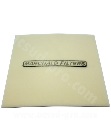 MOUSSE FILTRE A AIR MARCHALD UNIVERSEL 330 X 330 X 9mm