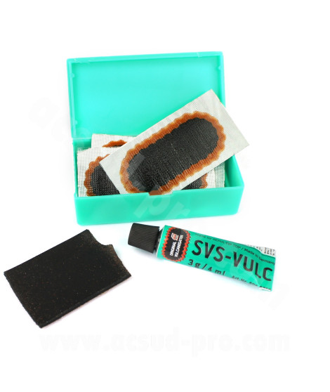 NECESSAIRE REPARATION TIP TOP TT01 (BOITE) - (RUSTINES + TUBE DISSOLUTION )