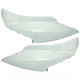 PAIRE COQUES / CARENAGES ARRIERE ADAPT. SYM ORBIT 2  BLANC 50 / 125cc 2T ET 4T 2010-2014 (OEM: 83500-AAA-0001 / 83600-AAA-0001)