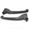 PAIRE LEVIER FREIN CYCLO NOIR ADAPT. TYPE ORIGINE PGT 103 SP / MVL / VOGUE PLASTIQUE (DROIT OU GAUCHE)