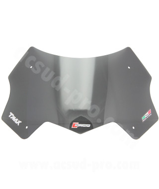 PARE BRISE SPORT FUME ADAPT. YAMAHA TMAX 530-560CC 2017-2021  SX / DX ( H: 230 L: 410 )