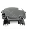 PASSAGE DE ROUE ARRIERE ADAPT. YAMAHA NITRO / AEROX NOIR METAL