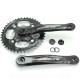 PEDALIER VTT-CITY 22/32/42 7/8V. 170mm ALU NOIR