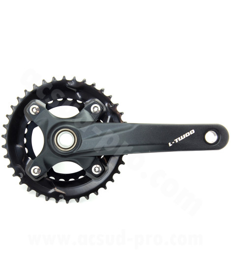 PEDALIER VTT L-TWOO 38-26D 170mm 2X8V.