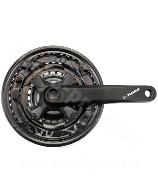 PEDALIER VTT L-TWOO 42-34-24D 170mm 3X8V.