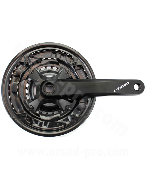 PEDALIER VTT L-TWOO 42-34-24D 170mm 3X8V.