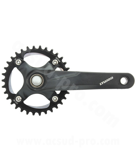 PEDALIER VTT L-TWOO MONO HOLLOW 34D 170mm L-TWOO 1X9/10/11/12/13V.
