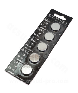 PILES LITHIUM CR2032 (PAR 5)