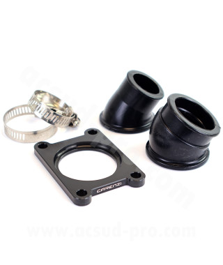 PIPE ADMISSION RACING ORIENTABLE 360° CARENZI 24-32MM MOTEUR AM6