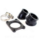 PIPE ADMISSION RACING ORIENTABLE 360° CARENZI 24-32MM MOTEUR DERBI SENDA EURO2 / EURO3 / EURO4