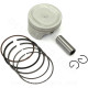PISTON MAXISCOOTER ADAPT. YAMAHA NMAX TRICITY 155CC  Ø58 ( SEGMENTS RIK )