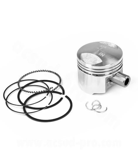 PISTON SCOOTER TNT ADAPT. SYM MOI / ORBIT 4T / PEUGEOT VIVACITY 3 / TWEET / LUDIX / BOSTON / HALO 12 POUCES 4T (Ø.37mm AXE Ø.10)
