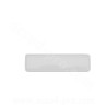 PLAQUE CACHE NUMEROS ADAPT. MBK BOOSTER / NITRO / YAMAHA BWS / AEROX BLANC (KIT 366609)