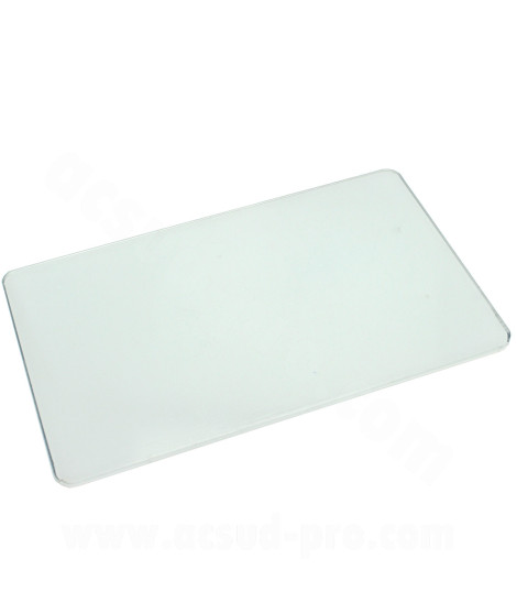 PLAQUE IMMATRICULATION MOTO PLEXIGLASS  210X130 POUR BANDE FILM REFLECTO