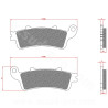 PLAQUETTE DE FREIN MAXISCOOTER BRENTA ADAPT. HONDA PANTHEON 125-150CC 1998-2006 AVANT (HOMOLOGUEE ECE R90) BR3023