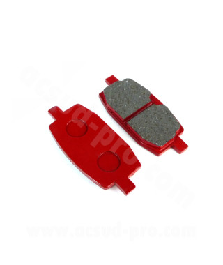 PLAQUETTE DE FREIN SCOOTER TNT ORIGINAL ADAPT. TNT MOTOR ROMA / V-CLIC / BOOSTER 100 / GY6 50CC / X-POXER 50  / DTR 50 / TZR 50