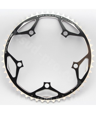 PLATEAU T.A HORUS Ø135mm 52 DENTS EXTERIEUR NOIR