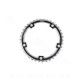 PLATEAU WTP Ø110mm 34 DENTS ROUTE 5 BRANCHES COMPACT NOIR