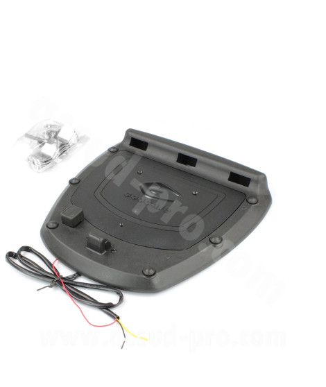PLATINE DE TOP CASE COOCASE ASTRA S48 LITRES NOIR LUXURY (KIT VISSERIE INCLUS)