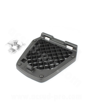PLATINE DE TOP CASE COOCASE VIVO 28 / 30 / 36 LITRES NOIR (KIT VISSERIE INCLUS)