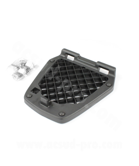 PLATINE DE TOP CASE COOCASE VIVO 28 / 30 / 36 LITRES NOIR (KIT VISSERIE INCLUS)