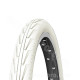 PNEU VELO 12 1/2 x 1.75 x 2 1/4 MICHELIN CITY J BLANC TRINGLE RIGIDE TR (47-203)
