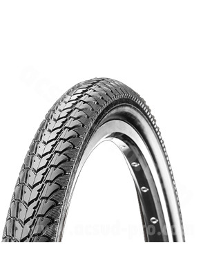 PNEU VELO 26 X 1.75 CST C1446 SKIP AVEC BANDE ANTI-CREVAISON NOIR TRINGLE RIGIDE TR (47-559)