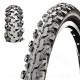 PNEU VELO 26 x 1.95 CST KNOBBLY TRACTION BANDE ANTI-CREVAISON 5MM NOIR TRINGLE RIGIDE TR (53-559)