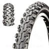 PNEU VELO 26 x 1.95 CST KNOBBLY TRACTION BANDE ANTI-CREVAISON 5MM NOIR TRINGLE RIGIDE TR (53-559)