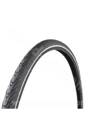 PNEU VELO 700 x 38C CST CLASSIC ALLROUND BANDE ANTI-CREVAISON NOIR TRINGLE RIGIDE TR (40-622)