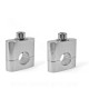 PONTET DE GUIDON NOEND ALU ADAPT. GUIDON Ø22 SILVER  (LA PAIRE)