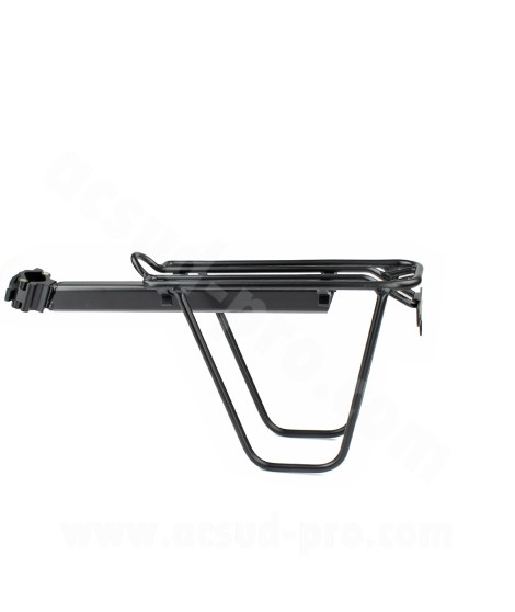 PORTE BAGAGE VELO ARRIERE FIXATION TIGE DE SELLE Ø25.4 31.8mm NOIR