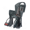 PORTE BEBE ARRIERE POLISPORT FIXATION SUR CADRE KOOLAH NOIR/GRIS