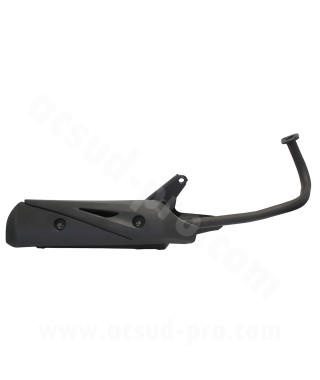 POT D'ECHAPPEMENT COMPLET ADAPT. SCOOTER GY6 4T 50cc 10 POUCES EURO 3 / TNT MOTOR ROMA EURO 3 (139 QMB/A)