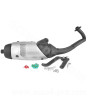 POT D'ECHAPPEMENT LEOVINCE SCOOT TOURING ADAPT. PIAGGIO ZIP 2T 1999-2008. TYPHOON / NRG / GILERA RUNNER / STALKER (5562)