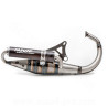 POT D'ECHAPPEMENT YASUNI 2T SCOOT Z BLACK ADAPT. MBK BOOSTER - MINARELLI VERTICAL (TUB306B)