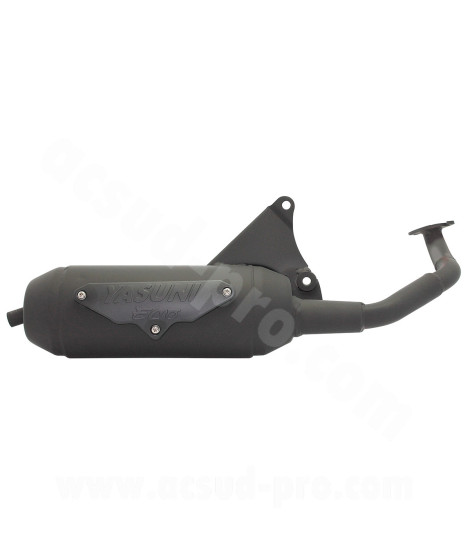 POT D'ECHAPPEMENT YASUNI ECO 2T ADAPT. YAMAHA NITRO / OVETTO / MACH G / NEOS / JOG 2T 50cc