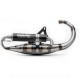 POT D'ECHAPPEMENT YASUNI SCOOT R BLACK ADAPT. MBK BOOSTER - MINARELLI VERTICAL (TUB307B)