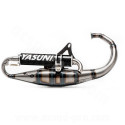 POT D'ECHAPPEMENT YASUNI SCOOT R CARBONE  ADAPT. MBK BOOSTER - MINARELLI VERTICAL (TUB307C)