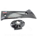 PROTECTION POT D'ECHAPPEMENT MAXISCOOTER RB MAX ADAPT. HONDA SH 300 2007-2013 CARBONE
