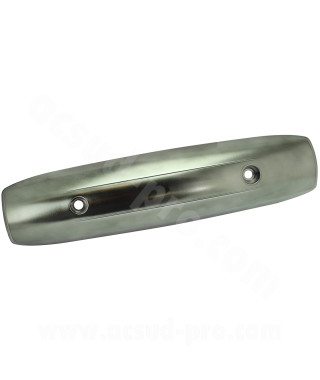 PROTECTION POT D'ECHAPPEMENT MAXISCOOTER RB MAX ADAPT. YAMAHA TMAX 500 / 530  2008-16  GRIS ANTHRACITE (ENTRAXE 255mm)
