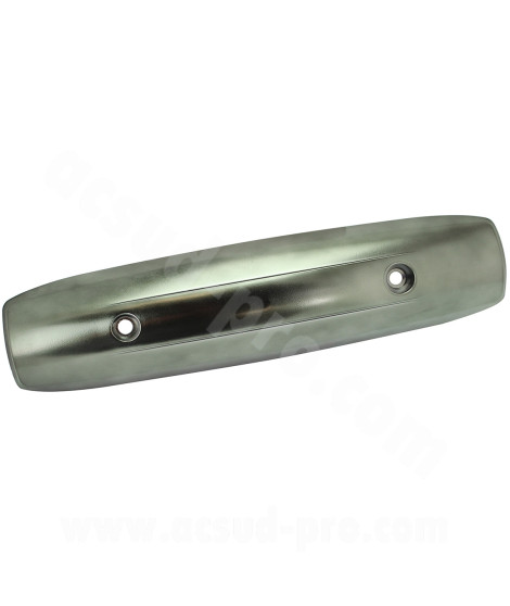 PROTECTION POT D'ECHAPPEMENT MAXISCOOTER RB MAX ADAPT. YAMAHA TMAX 500 / 530  2008-16  GRIS ANTHRACITE (ENTRAXE 255mm)