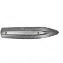 PROTECTION POT D'ECHAPPEMENT MAXISCOOTER RB MAX MAT SILVER ADAPT. YAMAHA MAJESTY 400 2004-06 (ENTRAXE 268mm)